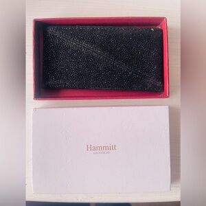 Hammit Black Sparkle Card Holder